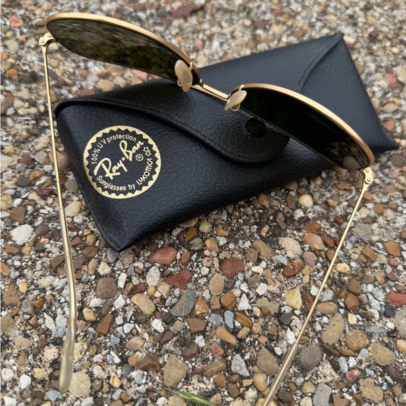 Ray-Ban blue mirror sunglasses main image 5